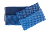 GRADIENT BLUE WOOL - THROW