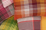 SHOELACES RASPBERRY - CUSHION COVER