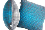 TWO SIDE GRADIENT BLUE - CUSHION COVER