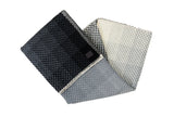 GRADIENT GREY WOOL - THROW