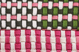 SHOELACES RASPBERRY - CUSHION COVER