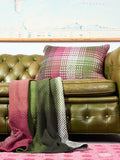 SHOELACES RASPBERRY - CUSHION COVER