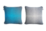 TWO SIDE GRADIENT BLUE - CUSHION COVER