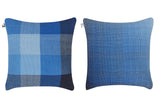 GRADIENT & SQUARES BLUE GIANT - CUSHION COVER