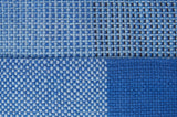 GRADIENT & SQUARES BLUE - CUSHION COVER