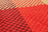 Colour blends in the Chess Multi Wool handwoven throw
