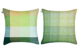 GRADIENT & SQUARES GREEN GIANT - CUSHION COVER