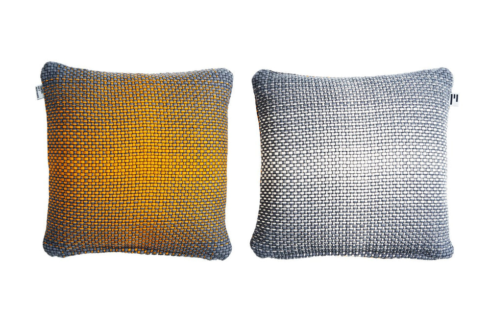 TWO SIDE GRADIENT YELLOW - CUSHION COVER