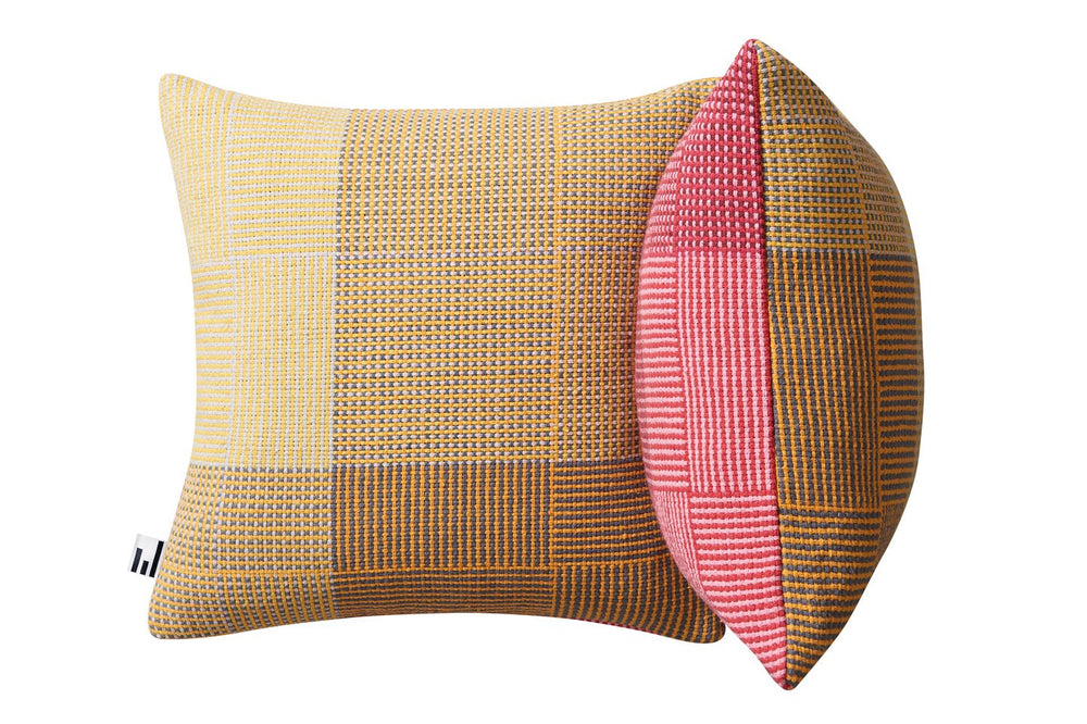 NAPPING PINK & YELLOW - CUSHION COVER