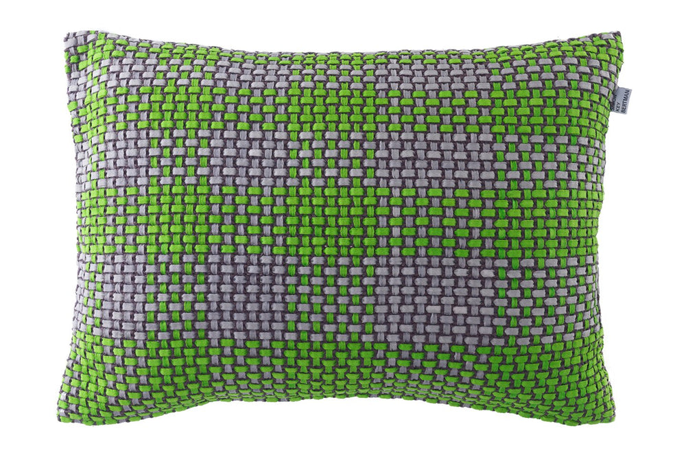 SHOELACES SNAPPY GREEN - CUSHION COVER