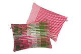 SHOELACES RASPBERRY - CUSHION COVER