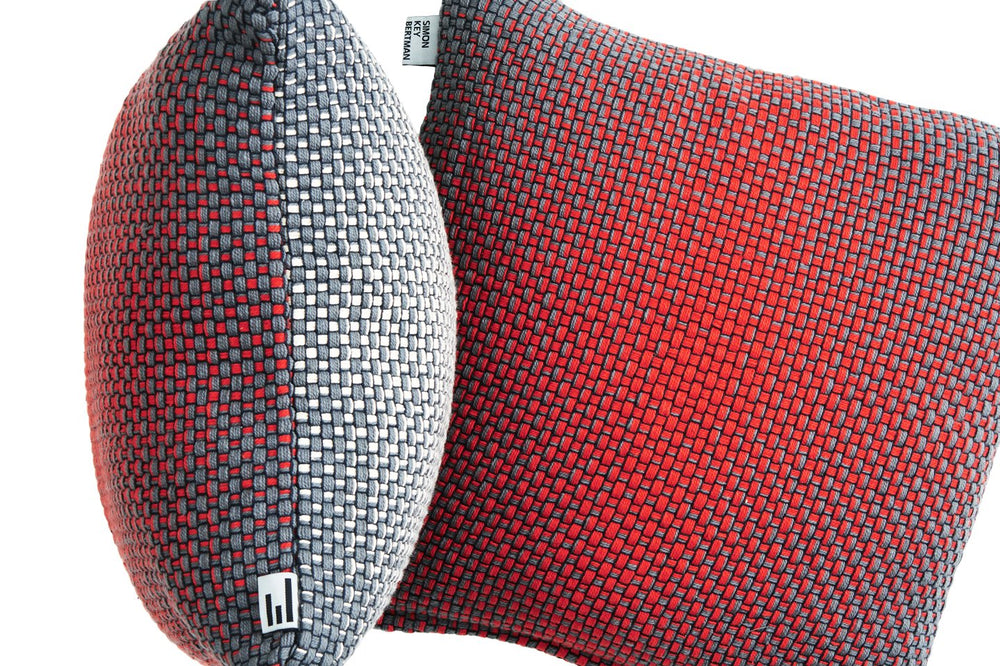 TWO SIDE GRADIENT RED - CUSHION COVER